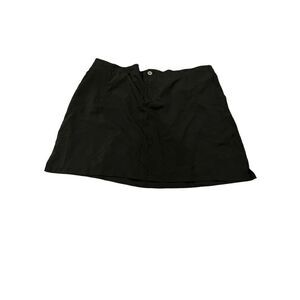 Classic Fashion Collection woman’s skort black  size xl